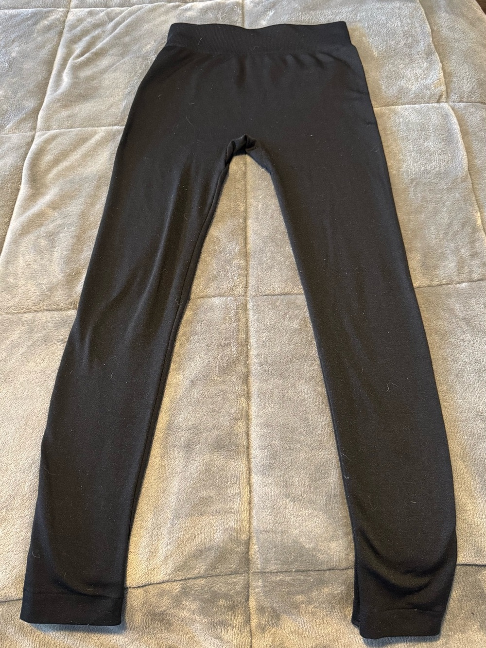 Cotton Candy Black Stretchy Leggings